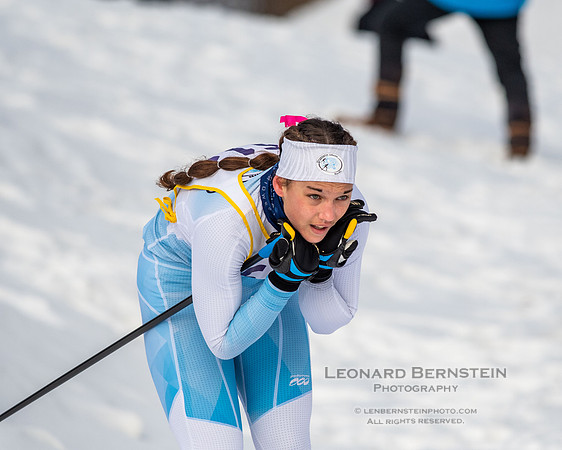 MSHSL State Section 2 Nordic Ski Championships, Theodore Wirth Park, Minneapolis, MN. 7 February  2022.