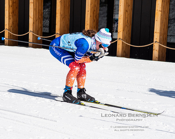 Junior Nationals Classic Races, Theodore Wirth Park, Minneapolis, MN. 11 March 2022.