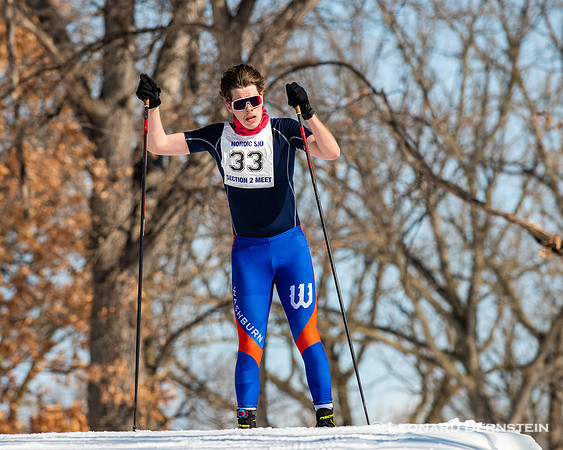 MSHSL Section 2 High School Championships at Wirth Park, March 2, 2021.
