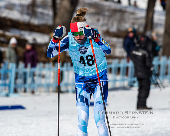 Junior Nationals Classic Races, Theodore Wirth Park, Minneapolis, MN. 11 March 2022.