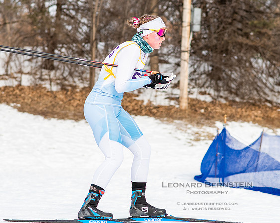 MSHSL State Section 2 Nordic Ski Championships, Theodore Wirth Park, Minneapolis, MN. 7 February  2022.