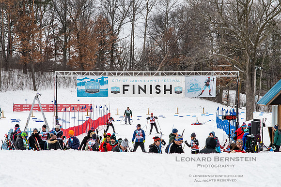 City of Lakes Loppet Winter Festival (COLL), Theodore Wirth Park, Minneapolis, MN. 6 February  2022.