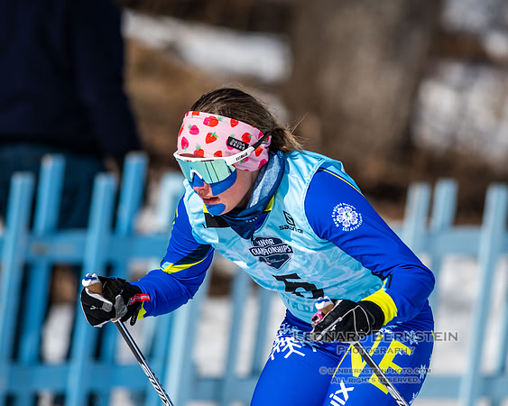 Junior Nationals Classic Races, Theodore Wirth Park, Minneapolis, MN. 11 March 2022.