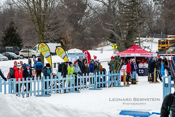 City of Lakes Loppet Winter Festival (COLL), Theodore Wirth Park, Minneapolis, MN. 6 February  2022.