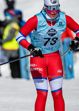 Junior Nationals Classic Races, Theodore Wirth Park, Minneapolis, MN. 11 March 2022.