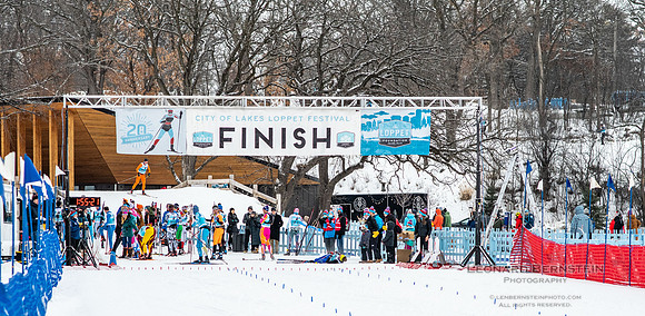 City of Lakes Loppet Winter Festival (COLL), Theodore Wirth Park, Minneapolis, MN. 6 February  2022.