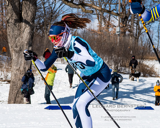 Junior Nationals Classic Races, Theodore Wirth Park, Minneapolis, MN. 11 March 2022.