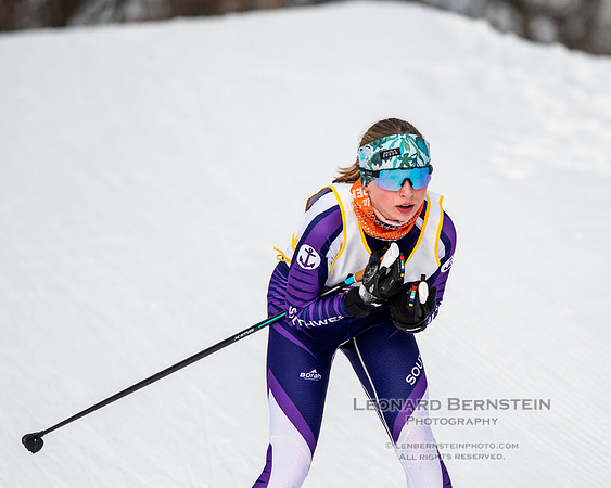 MSHSL State Section 2 Nordic Ski Championships, Theodore Wirth Park, Minneapolis, MN. 7 February  2022.