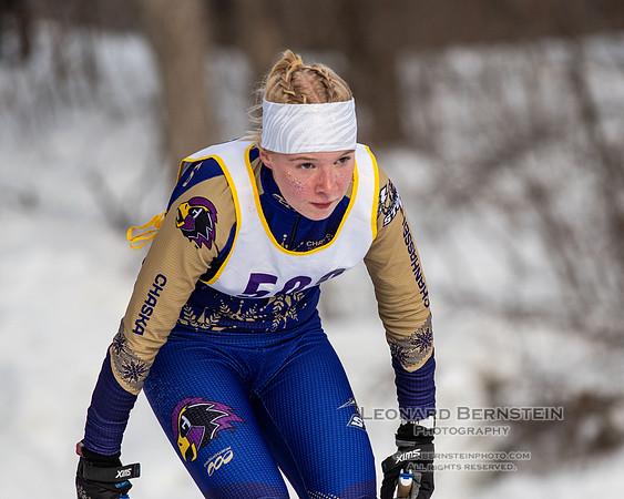 MSHSL State Section 2 Nordic Ski Championships, Theodore Wirth Park, Minneapolis, MN. 7 February  2022.