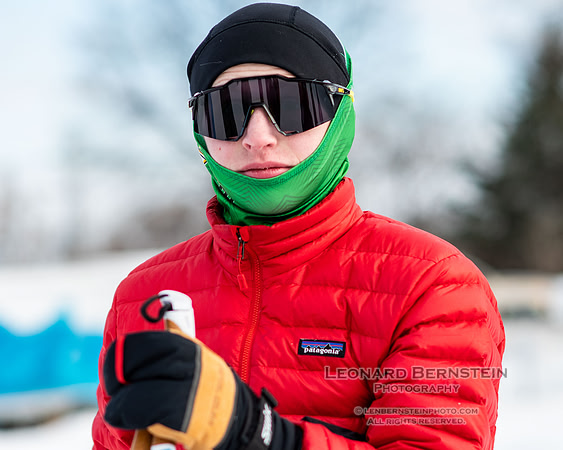 MSHSL State Section 2 Nordic Ski Championships, Theodore Wirth Park, Minneapolis, MN. 7 February  2022.