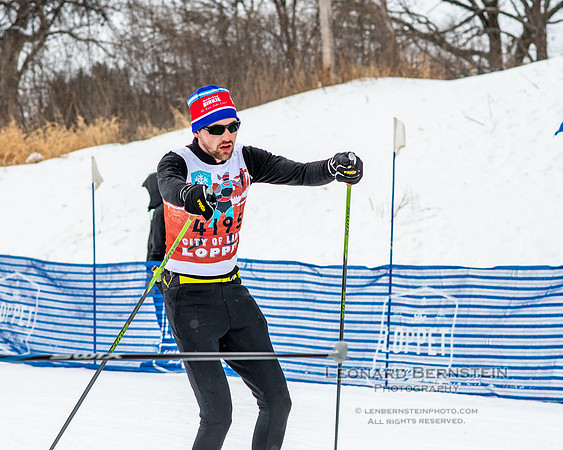 City of Lakes Loppet Winter Festival (COLL), Theodore Wirth Park, Minneapolis, MN. 6 February  2022.