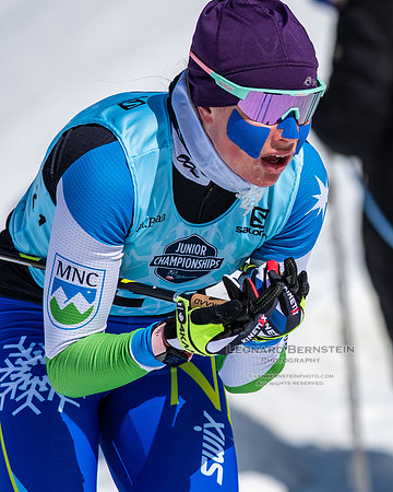 Junior Nationals Classic Races, Theodore Wirth Park, Minneapolis, MN. 11 March 2022.