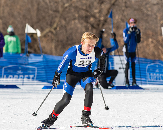 MSHSL Section 2 High School Championships at Wirth Park, March 2, 2021.