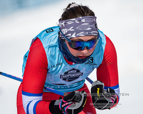 Junior Nationals Classic Races, Theodore Wirth Park, Minneapolis, MN. 11 March 2022.