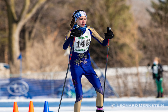 MSHSL Section 2 High School Championships at Wirth Park, March 2, 2021.