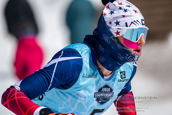 Junior Nationals Classic Races, Theodore Wirth Park, Minneapolis, MN. 11 March 2022.