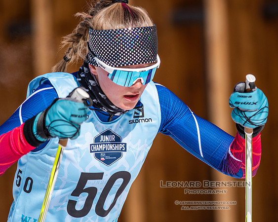 Junior Nationals Classic Races, Theodore Wirth Park, Minneapolis, MN. 11 March 2022.