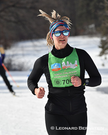 City of Lakes Snowshoe Loppet 10 km, 2 Feb. 2020