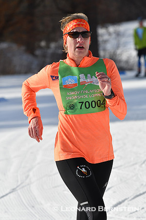 City of Lakes Snowshoe Loppet 10 km, 2 Feb. 2020