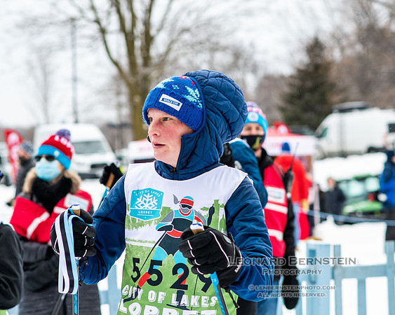 City of Lakes Loppet Winter Festival (COLL), Theodore Wirth Park, Minneapolis, MN. 6 February  2022.