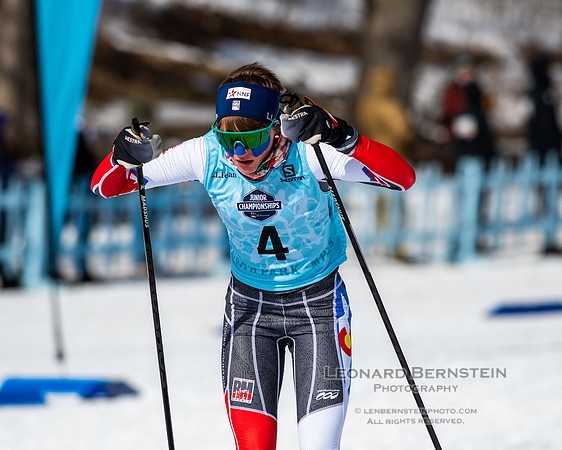 Junior Nationals Classic Races, Theodore Wirth Park, Minneapolis, MN. 11 March 2022.