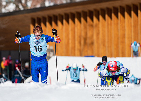 Junior Nationals Classic Races, Theodore Wirth Park, Minneapolis, MN. 11 March 2022.