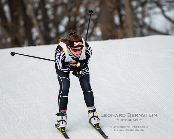 MSHSL State Section 2 Nordic Ski Championships, Theodore Wirth Park, Minneapolis, MN. 7 February  2022.