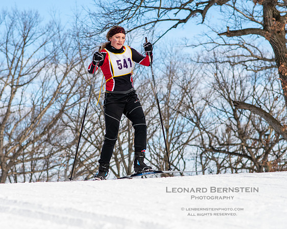 MSHSL State Section 2 Nordic Ski Championships, Theodore Wirth Park, Minneapolis, MN. 7 February  2022.