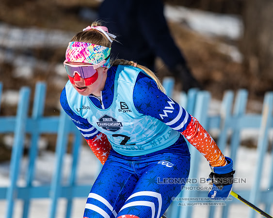 Junior Nationals Classic Races, Theodore Wirth Park, Minneapolis, MN. 11 March 2022.