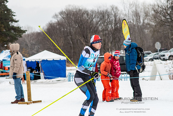 City of Lakes Loppet Winter Festival (COLL), Theodore Wirth Park, Minneapolis, MN. 6 February  2022.