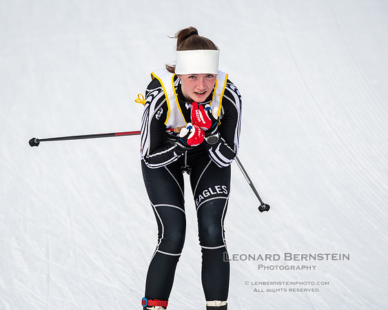 MSHSL State Section 2 Nordic Ski Championships, Theodore Wirth Park, Minneapolis, MN. 7 February  2022.