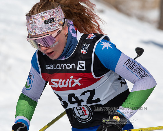 Junior Nationals Sprints, Theodore Wirth Park, Minneapolis, MN. 9 March 2022.