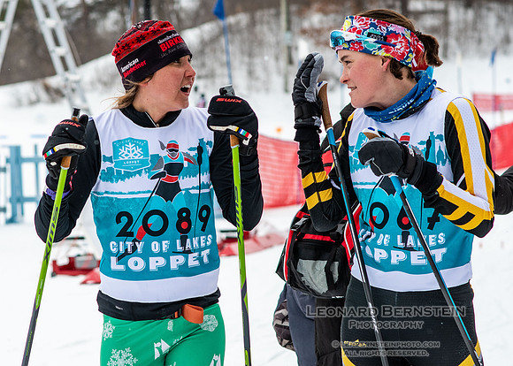City of Lakes Loppet Winter Festival (COLL), Theodore Wirth Park, Minneapolis, MN. 6 February  2022.