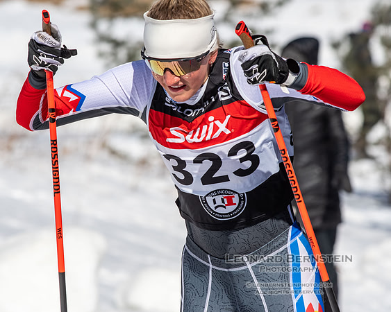Junior Nationals Sprints, Theodore Wirth Park, Minneapolis, MN. 9 March 2022.