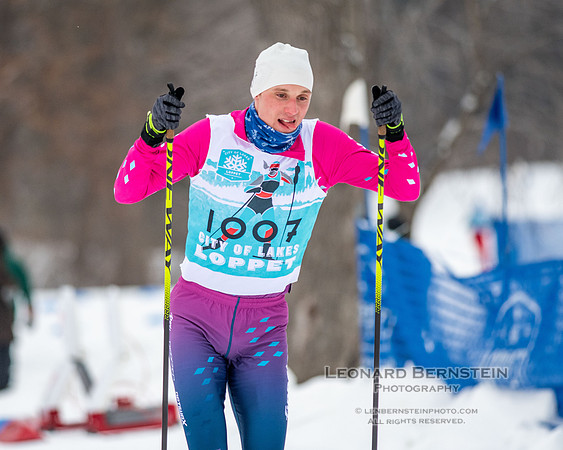 City of Lakes Loppet Winter Festival (COLL), Theodore Wirth Park, Minneapolis, MN. 6 February  2022.