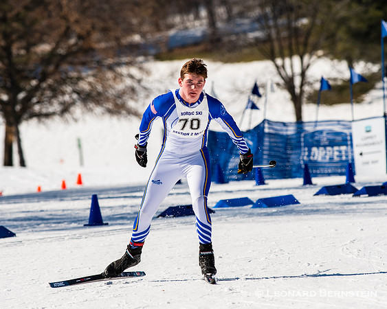 MSHSL Section 2 High School Championships at Wirth Park, March 2, 2021.
