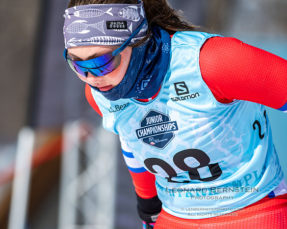 Junior Nationals Classic Races, Theodore Wirth Park, Minneapolis, MN. 11 March 2022.