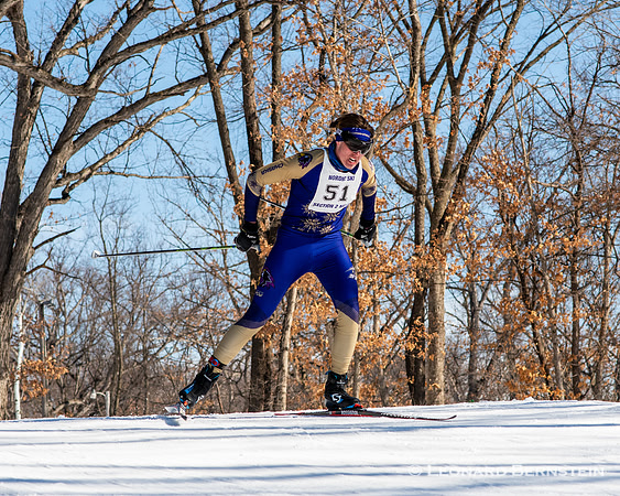 MSHSL Section 2 High School Championships at Wirth Park, March 2, 2021.