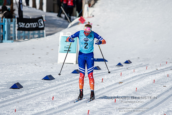 Junior Nationals Classic Races, Theodore Wirth Park, Minneapolis, MN. 11 March 2022.