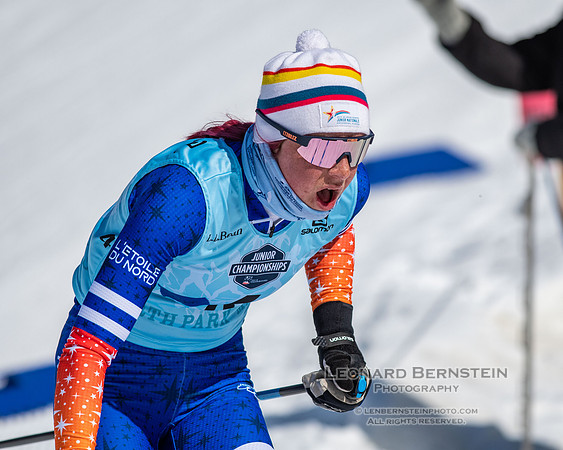 Junior Nationals Classic Races, Theodore Wirth Park, Minneapolis, MN. 11 March 2022.