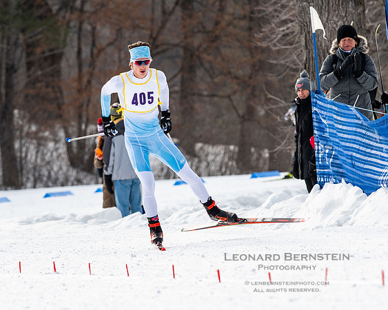 MSHSL State Section 2 Nordic Ski Championships, Theodore Wirth Park, Minneapolis, MN. 7 February  2022.