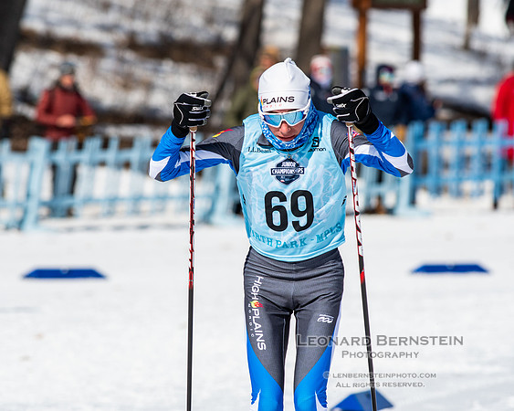Junior Nationals Classic Races, Theodore Wirth Park, Minneapolis, MN. 11 March 2022.