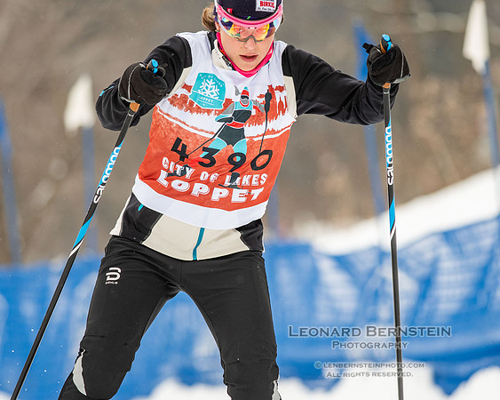City of Lakes Loppet Winter Festival (COLL), Theodore Wirth Park, Minneapolis, MN. 6 February  2022.