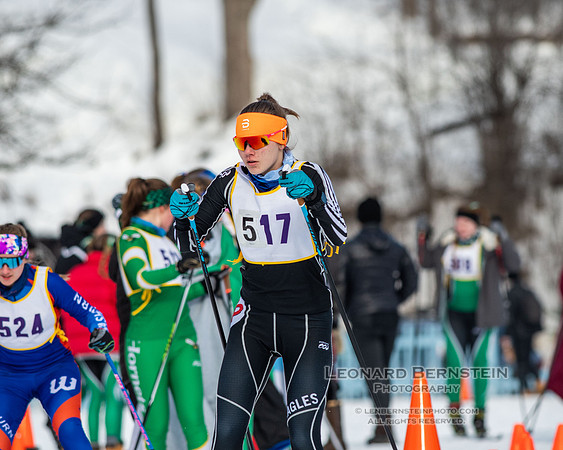 MSHSL State Section 2 Nordic Ski Championships, Theodore Wirth Park, Minneapolis, MN. 7 February  2022.