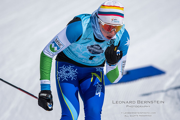 Junior Nationals Classic Races, Theodore Wirth Park, Minneapolis, MN. 11 March 2022.